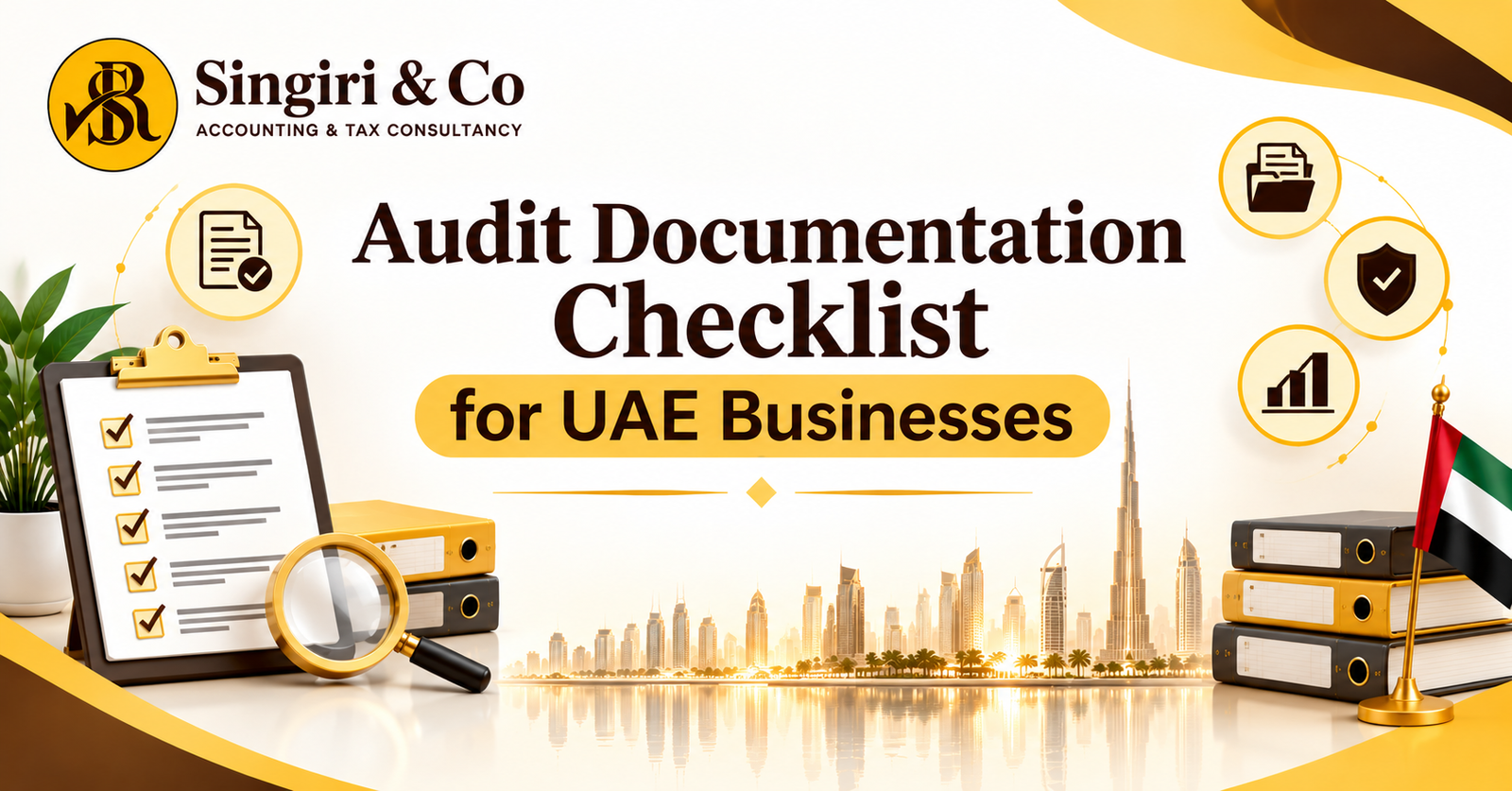 Audit Documentation Checklist for UAE Businesses to ensure accurate financial records, regulatory compliance, and smooth external audits in the UAE.