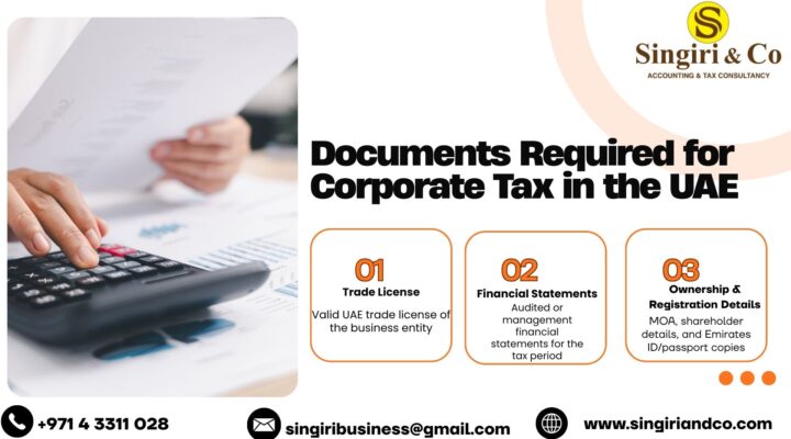 Documents Required for Corporate Tax in the UAE