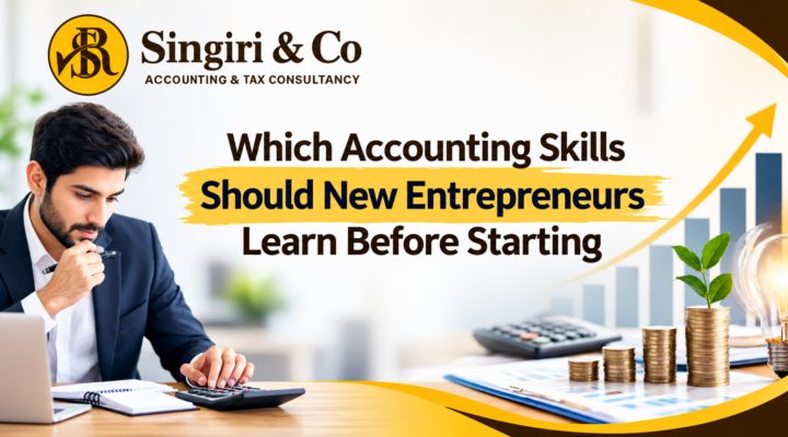 Essential Accounting Skills for New Entrepreneurs with bookkeeping, budgeting, cash flow, financial records, and basic business finance concepts