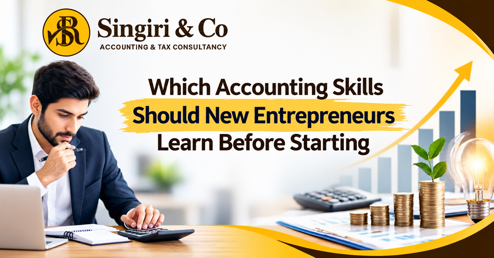 Essential Accounting Skills for New Entrepreneurs with bookkeeping, budgeting, cash flow, financial records, and basic business finance concepts