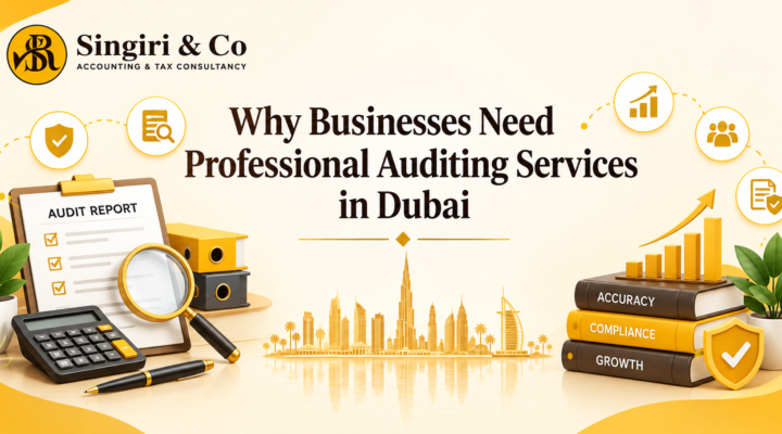 Why Businesses in Dubai Need Auditing Services for accurate records, financial transparency, compliance, and stronger internal controls