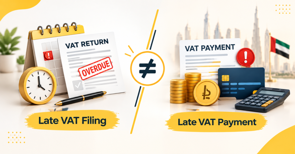 UAE VAT Return Filing Rules and Payment Deadlines explained with VAT filing and payment compliance requirements.