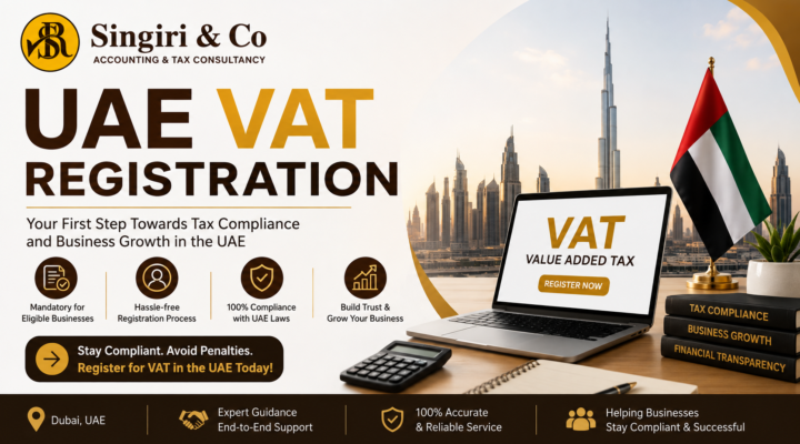 UAE VAT Registration guide covering VAT eligibility, requirements, registration process, and compliance for UAE businesses.