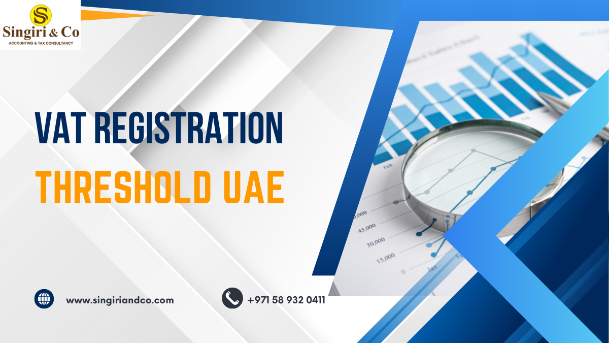 VAT registration threshold UAE showing mandatory and voluntary limits with business eligibility criteria