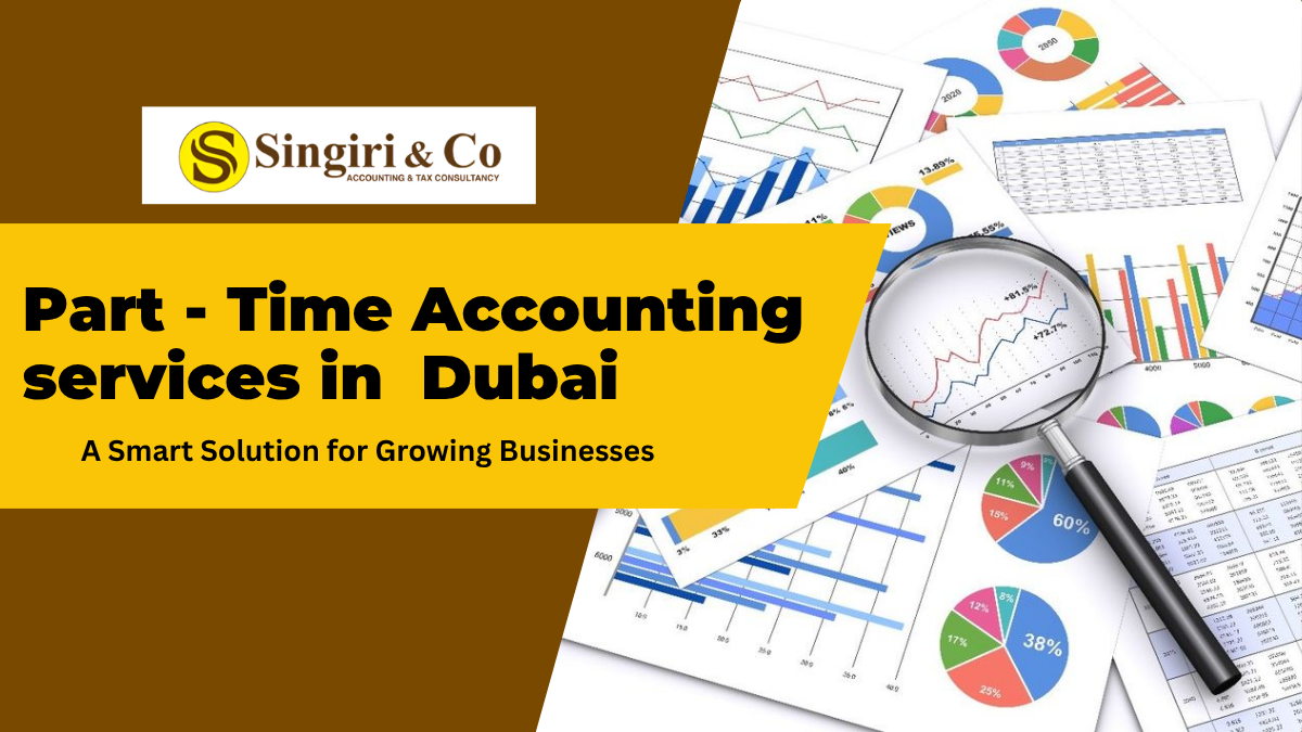Professional part-time accounting services in Dubai helping businesses with bookkeeping, VAT filing, payroll, and financial reporting.