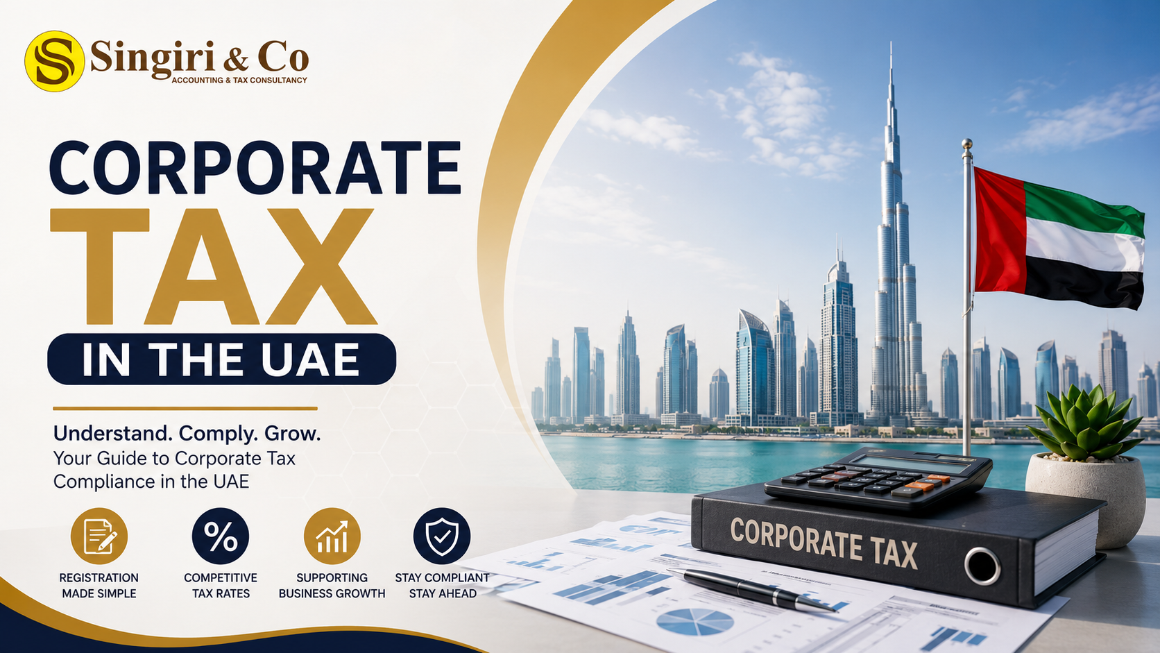Corporate Tax in the UAE guide for business registration, tax filing, and compliance requirements
