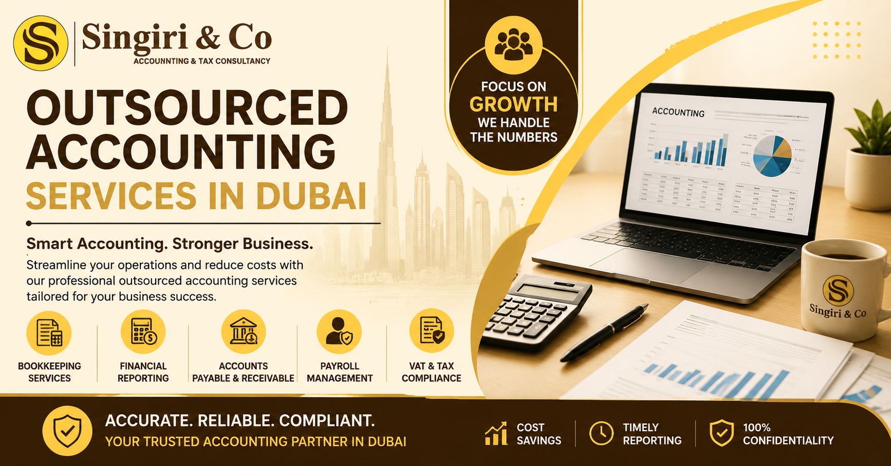 Get reliable Outsourced Accounting Services in Dubai with Singiri & Co. Reduce costs, ensure compliance, and improve financial management.