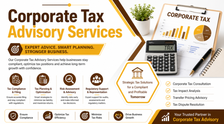Corporate Tax Advisory Services in UAE for businesses offering tax planning, compliance, corporate tax consulting, and regulatory support