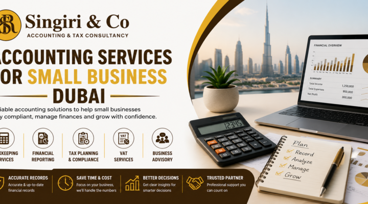 Accounting Services for Small Business Dubai by Singiri & Co