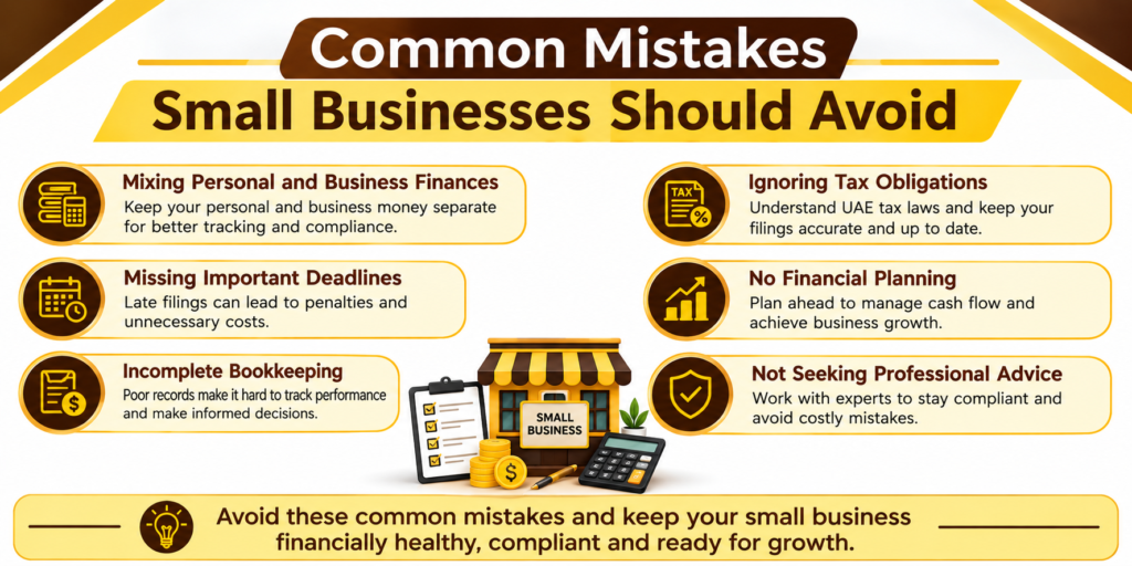 Monthly Accounting Reports for Small Businesses in UAE showing financial tracking, cash flow, expenses, and business performance
