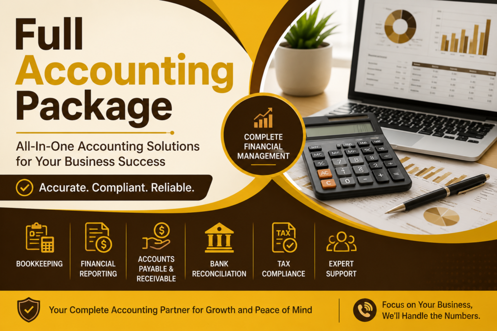 Outsourced accounting cost for small businesses in Dubai with affordable bookkeeping, financial reporting, tax compliance, and expert support