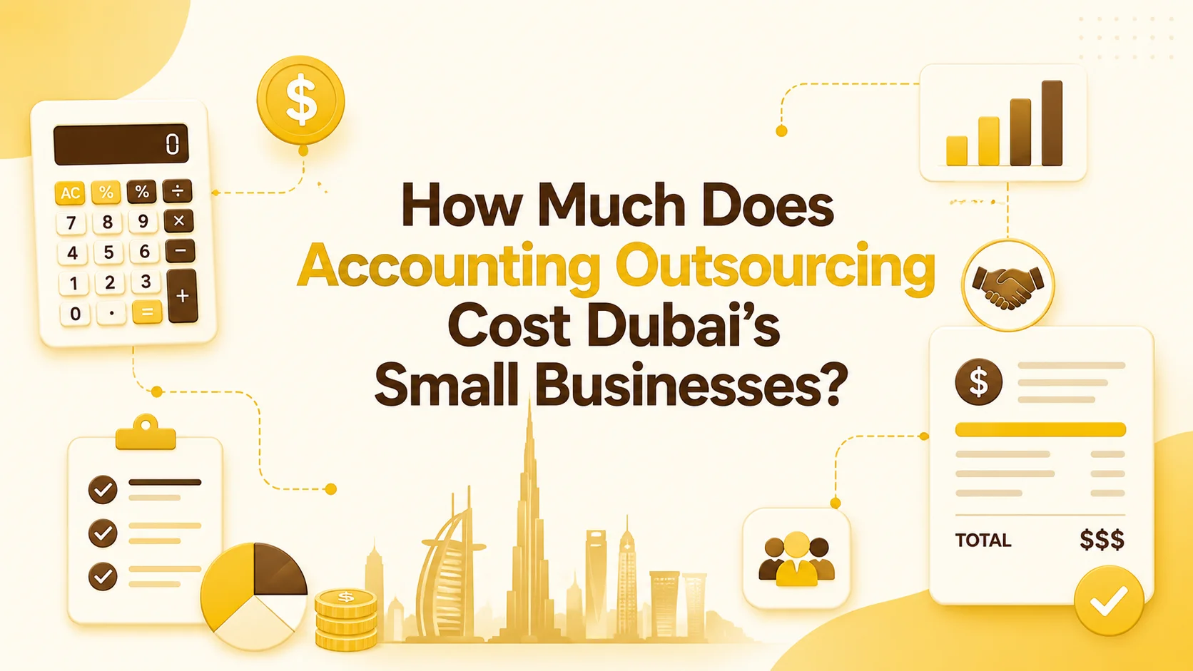 Small business finance solutions with outsourced accounting for UAE small businesses to improve accuracy, cash flow, compliance, and business growth