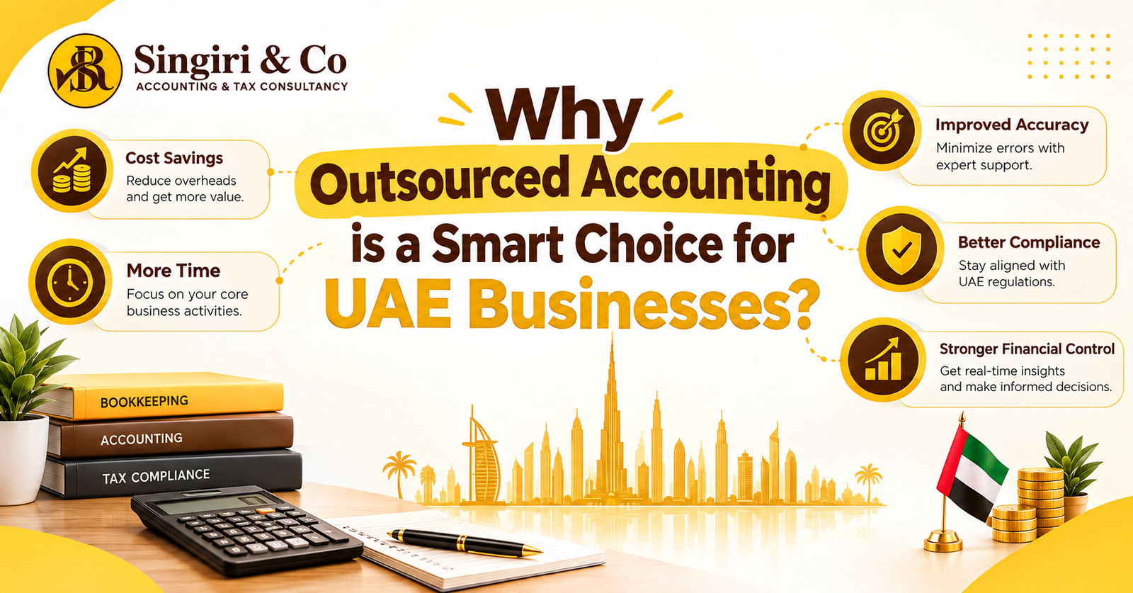 Monthly accounting reports for businesses in UAE, including profit and loss, balance sheet, cash flow, VAT, receivables, and payables reports.