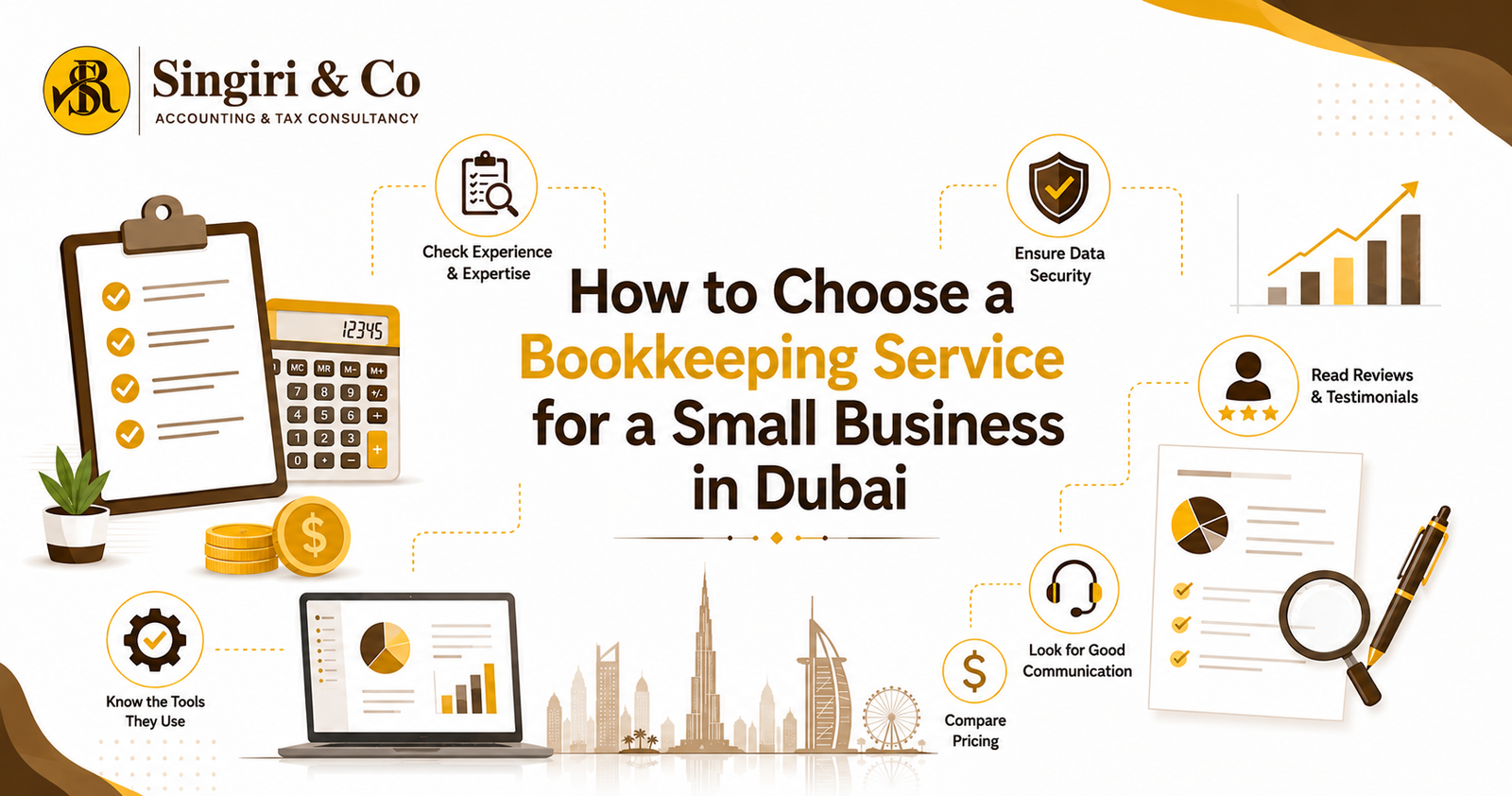 Practical bookkeeping tips for small businesses in Dubai to improve financial accuracy, manage cash flow, and support sustainable business growth