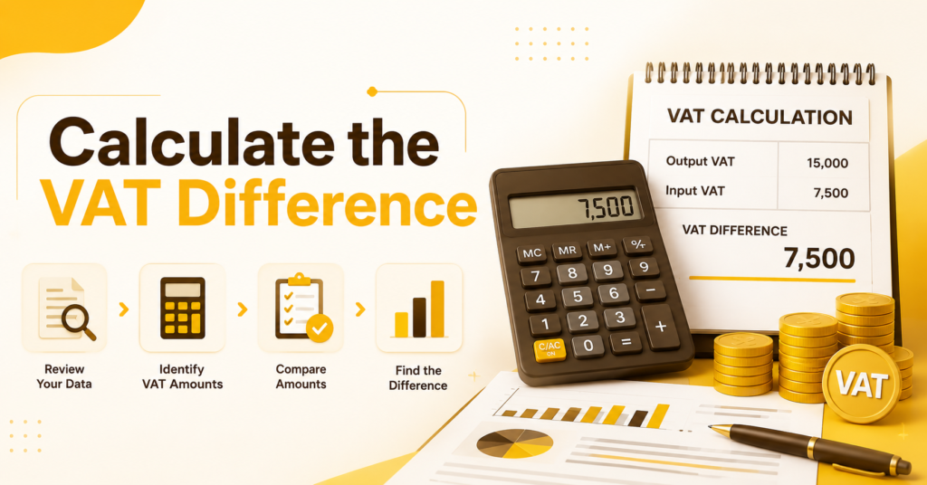 Learn How to Correct Errors in VAT Returns in UAE by reviewing VAT amounts, identifying mistakes, calculating differences, and updating VAT records.
