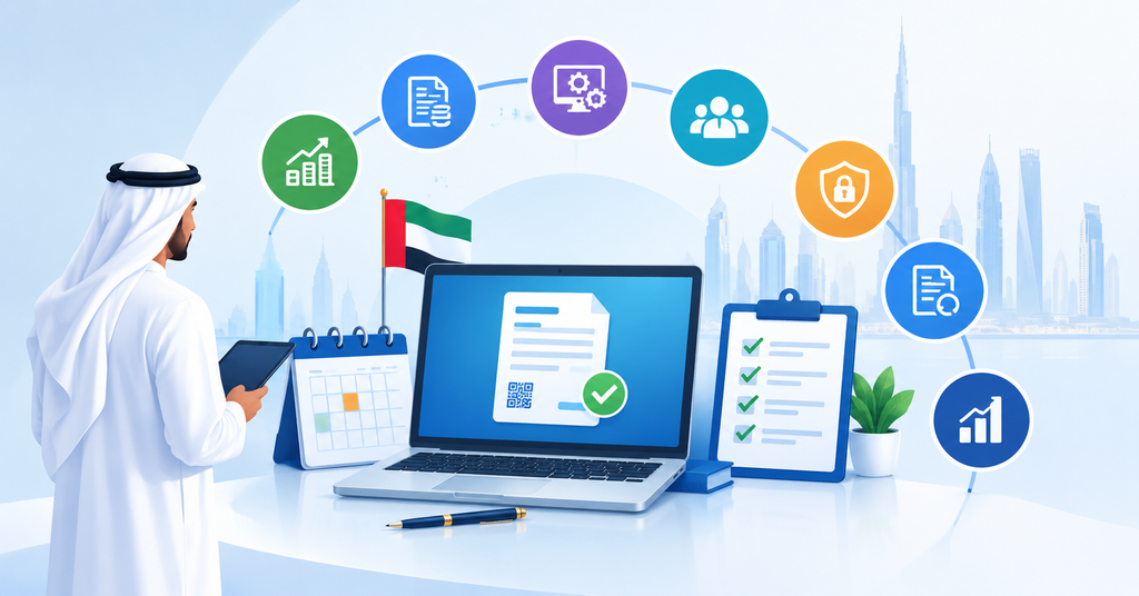 UAE e-invoicing ASP appointment deadline with business preparation, accounting systems, ERP integration, accredited service providers, testing, and compliance planning.