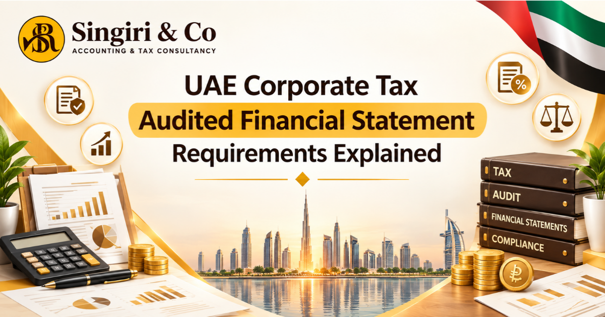 UAE Free Zone Financial Reporting Requirements explained with financial statements, audit compliance, accounting records, and Corporate Tax requirements